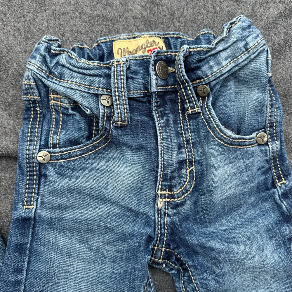 Cody James and Wrangler Blue Kids' Jeans - Picture 3 of 4